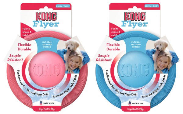 Puppy Kong Flyer - speziell für Welpen und kleine Hunde